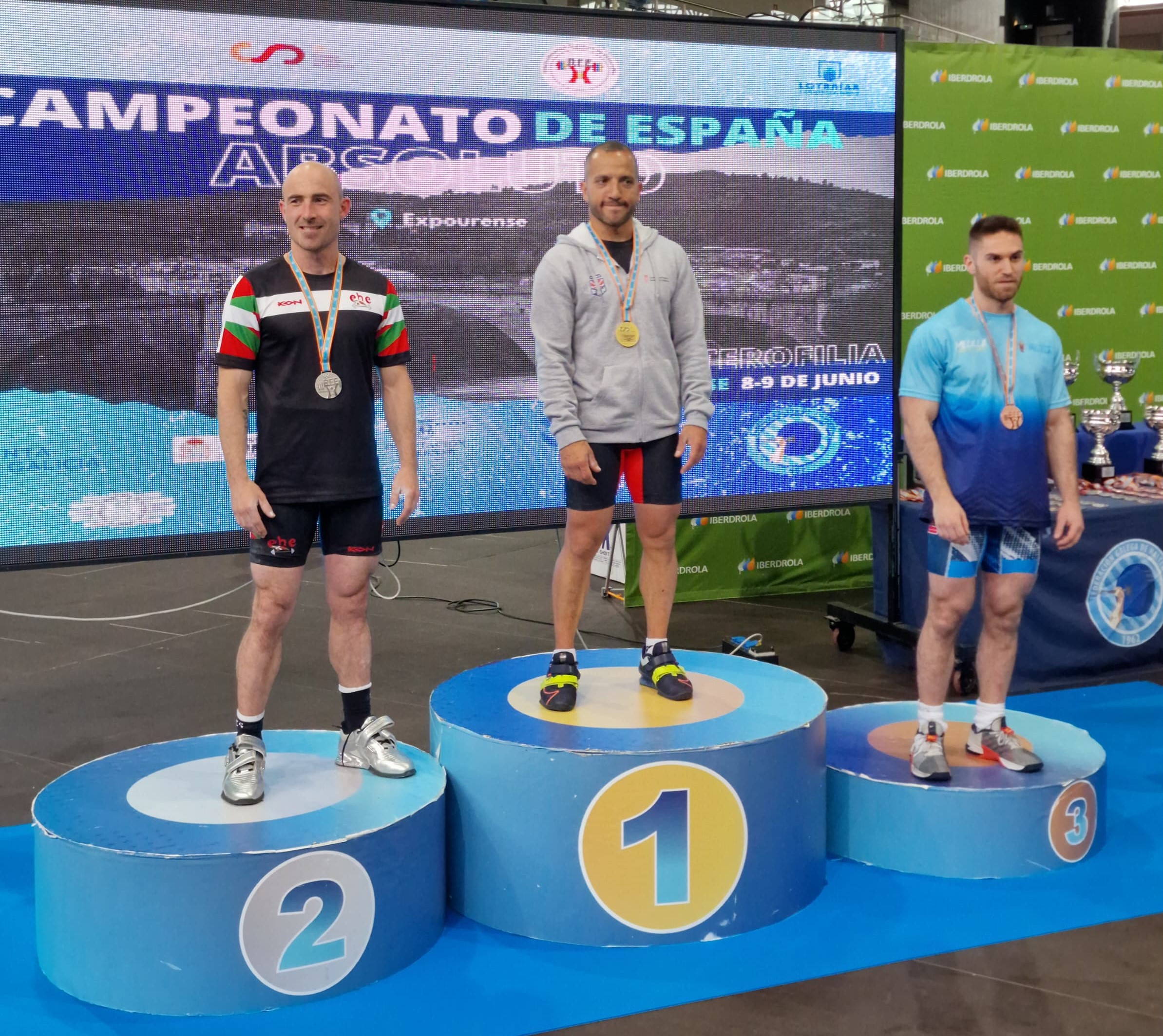 13 podios para 10 halteras navarros en el Campeonato de Espa&ntilde;a absoluto 2024